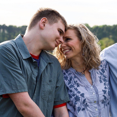 Erin O’Loughlin and her son