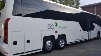 MCI 45-foot coach bus transit GoTriangle