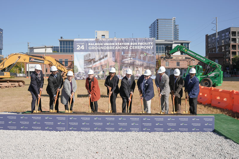 RUS Bus Groundbreaking 