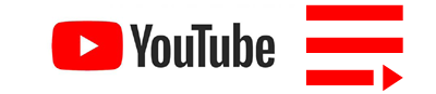 YouTube playlist icon