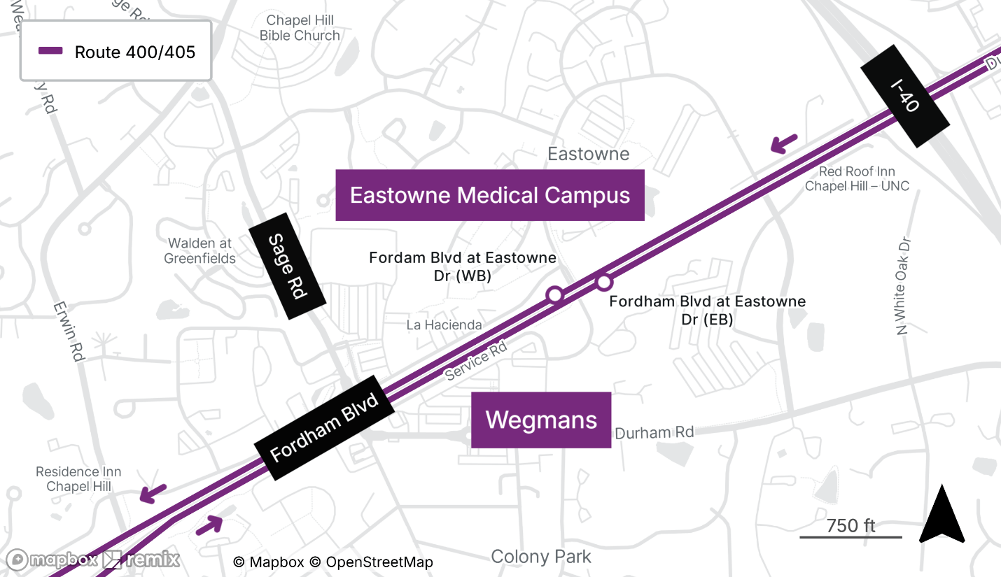 Route 400 Alignment