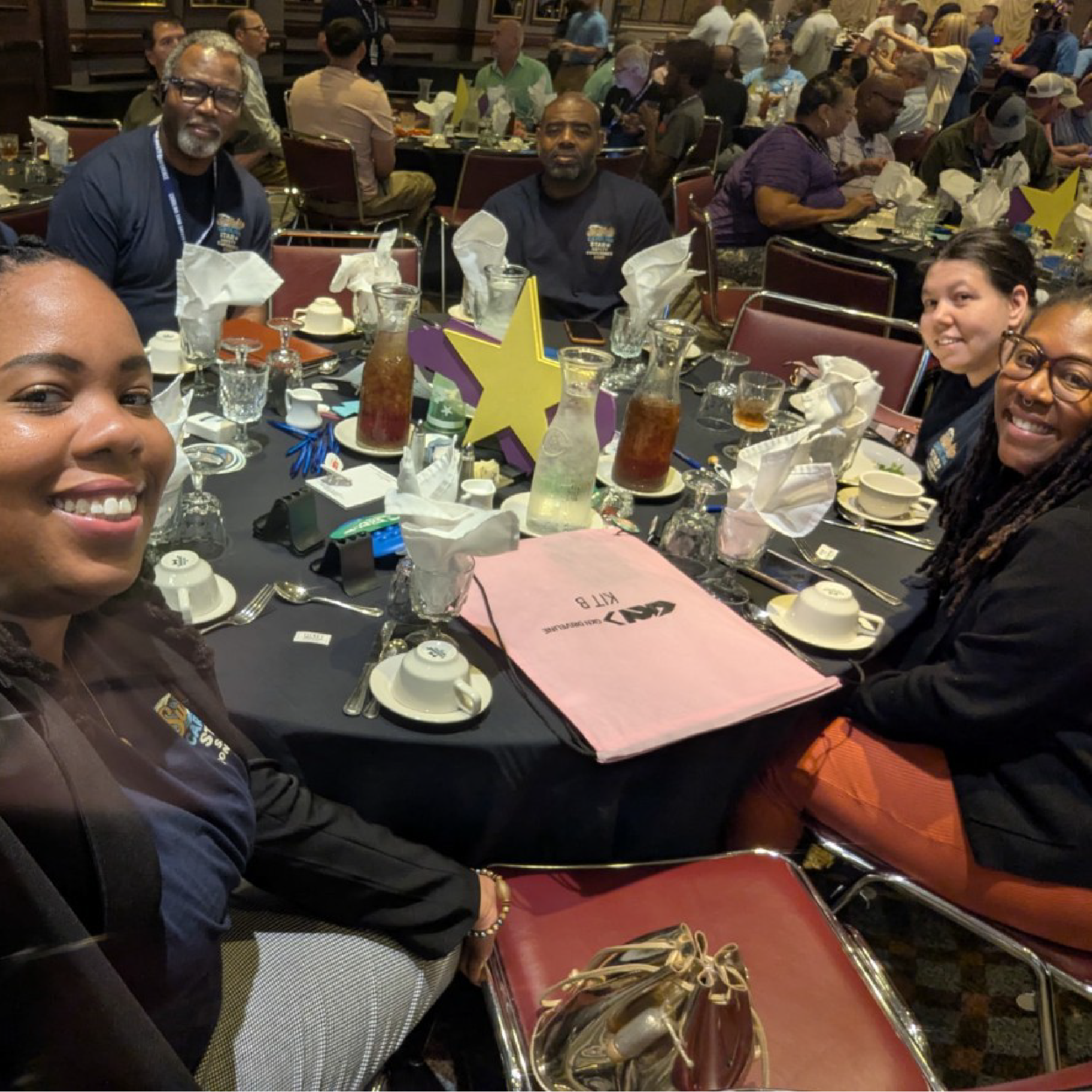 STAR Awards recipients at table